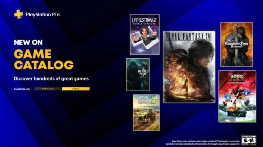 6月PS Plus新增游戏名单公布！《最终幻想16》等大作已入库