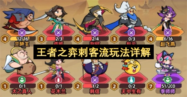 王者之弈中刺客流的详尽玩法指南