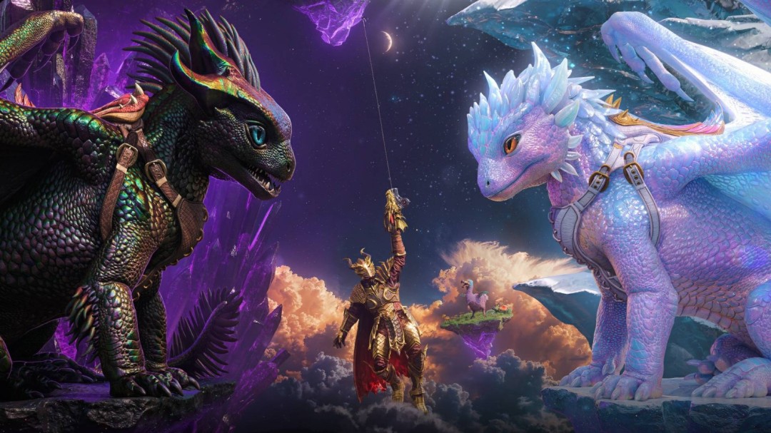 《方舟生存飞升》DLC《龙之国度》今日正式上线，全新的龙族生态即将与玩家见面