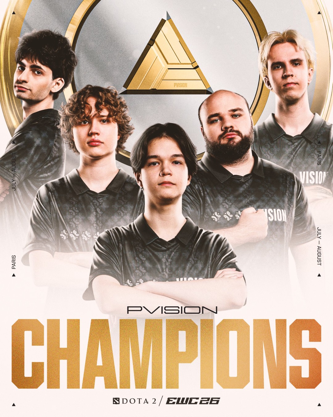 《DOTA2》电竞世界杯落下帷幕：PVISION 3