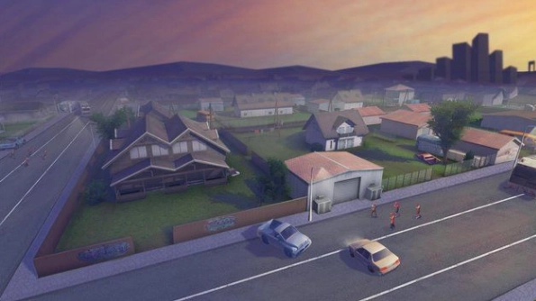 圣安地列斯大战争中文版图2