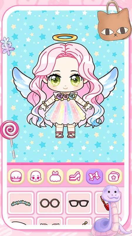 迷你校园装扮少女