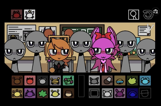 节奏盒子Sprunki大学校园青春版图1