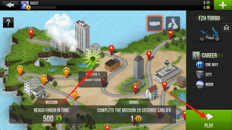 公路赛车摩托骑手2