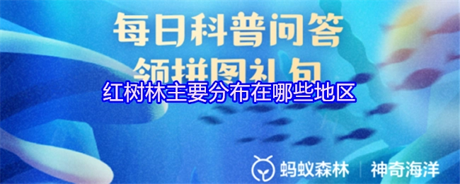 红树林的主要分布地区有哪些？