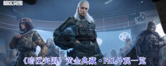 快来瞧瞧《暗区突围》黄金典藏·FAL的外观