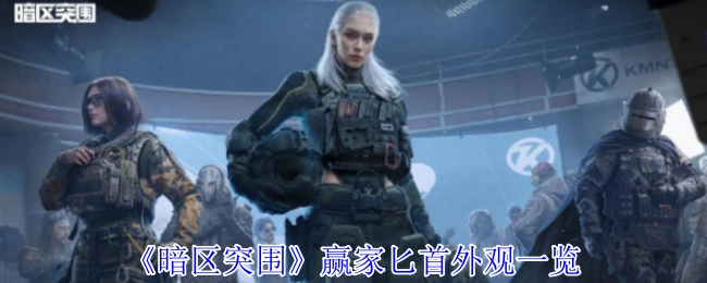 《暗区突围》赢家匕首外观详细展示