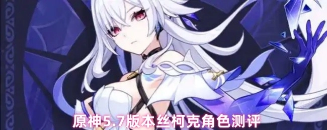 《原神5.7版本丝柯克角色全方位测评》
