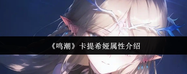 《鸣潮》中卡提希娅的属性说明