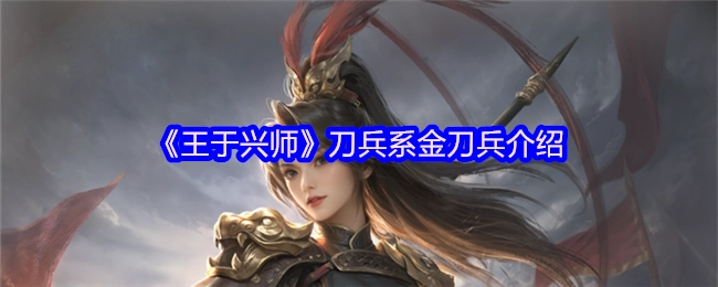 《王于兴师》中刀兵之金刀兵介绍