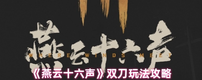 《燕云十六声》双刀玩法指南