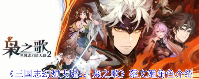 《三国志幻想大陆2：枭之歌》中蔡文姬这一角色的介绍