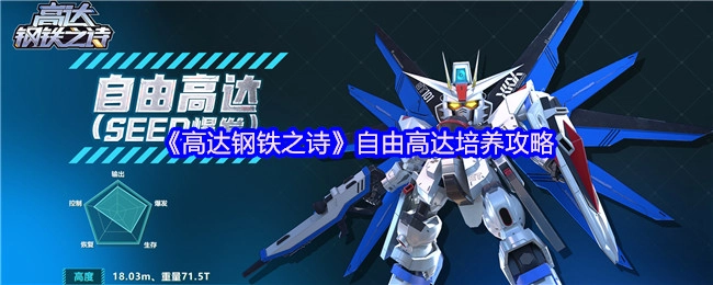 《高达钢铁之诗》中自由高达的培养攻略