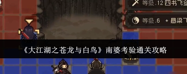 《大江湖之苍龙与白鸟》中关于南婆考验的通关攻略