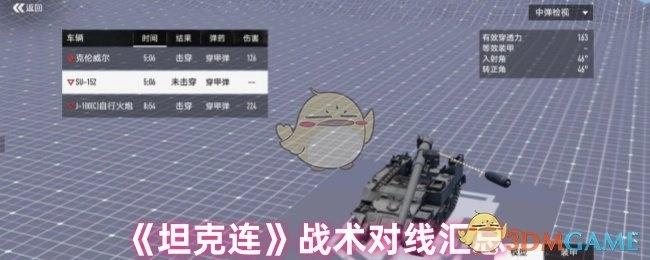 《坦克连》战术交锋汇总