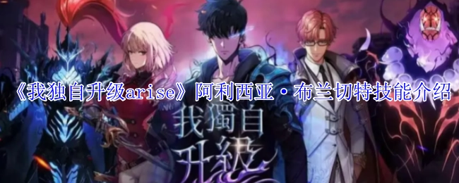 《我独自升级arise》银鬃白律浩技能解析