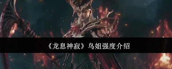《龙息神寂》角色鸟姐的强度解析