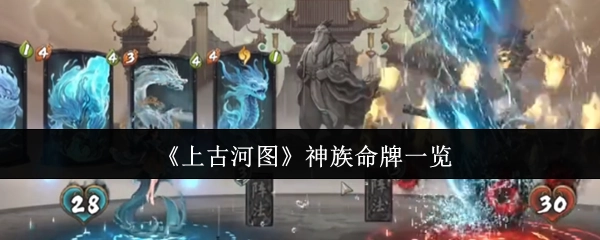 《上古河图》神族命牌详单