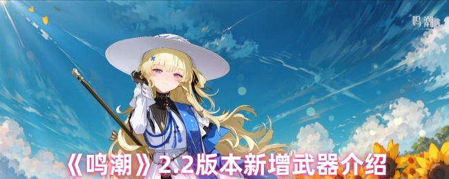 《鸣潮》2.2版本新添武器详情介绍