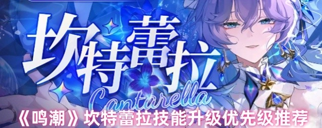 《鸣潮》坎特蕾拉技能升级顺序建议