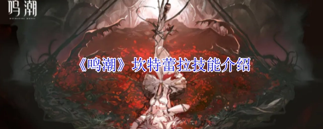 《鸣潮》角色坎特蕾拉的技能详情