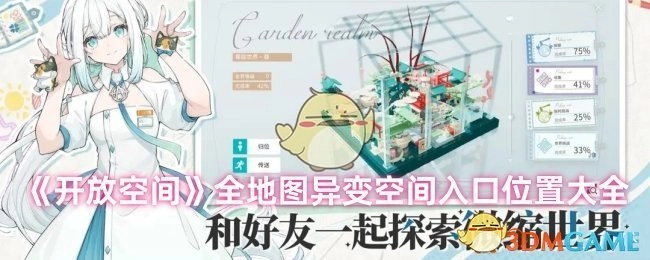 《开放空间》全地图异变空间入口位置汇总