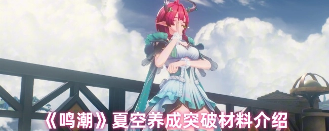 《鸣潮》夏空角色养成突破材料一览