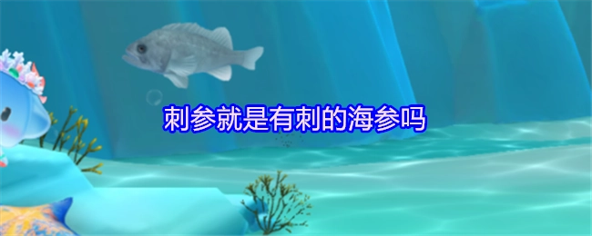 刺参是不是就是带刺的海参呢