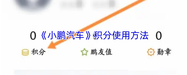 小鹏汽车积分的使用指南