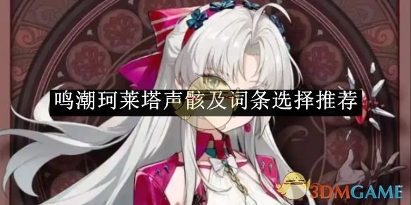 《鸣潮》珂莱塔声骸与词条选择推荐指南