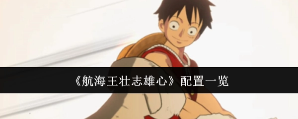 《航海王壮志雄心》配置详情