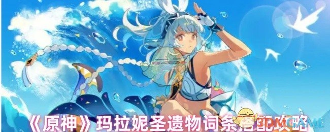 《原神》玛拉妮圣遗物词条搭配的详细攻略