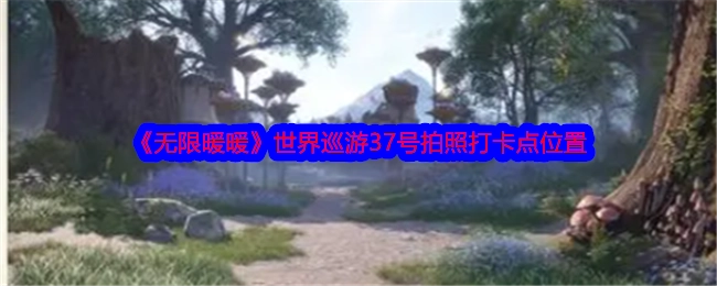 《无限暖暖》世界巡游中37号拍照打卡点的具体位置
