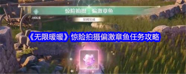 《无限暖暖》中刺激的偏激章鱼拍摄任务攻略揭秘