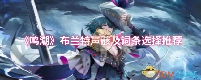 《鸣潮》布兰特声骸与词条选择推荐指南