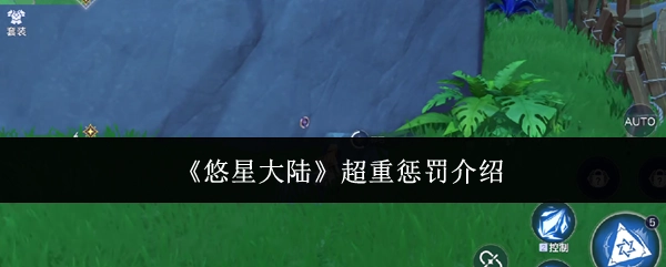 关于《悠星大陆》超重惩罚的说明