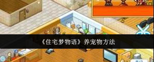 《住宅梦物语》中养宠物的办法