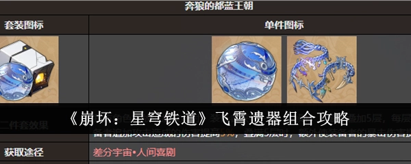 《崩坏：星穹铁道》飞霄遗器搭配攻略