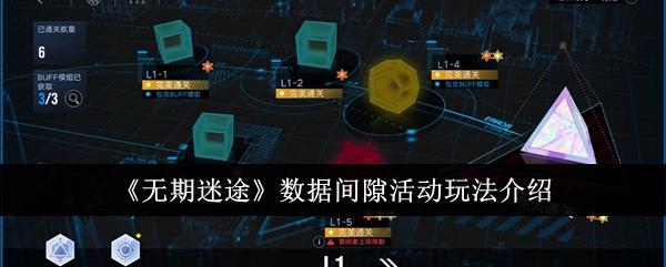 《无期迷途》数据间隙活动的玩法讲解