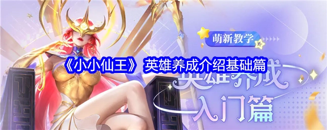 《小小仙王》英雄养成之基础篇介绍
