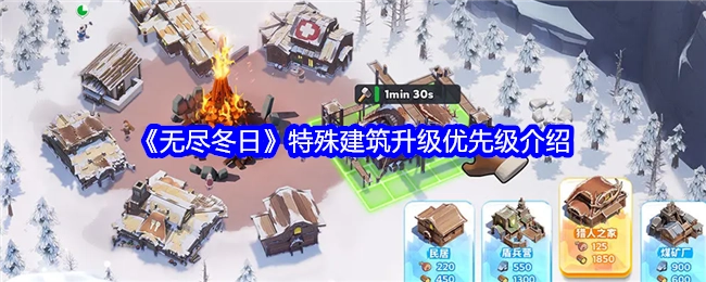《无尽冬日》中特殊建筑升级优先级的相关介绍