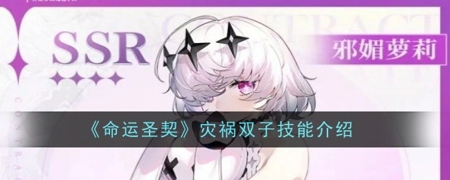 《命运圣契》中灾祸双子的技能说明