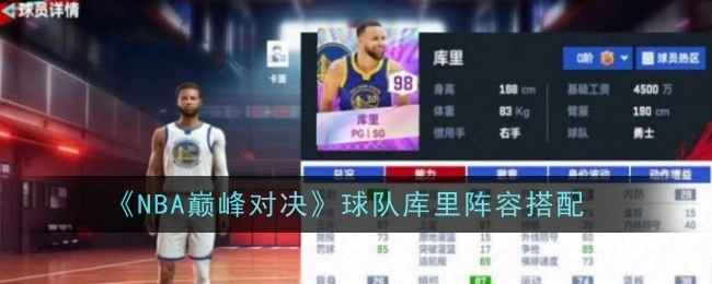 探讨《NBA巅峰对决》里库里所在球队的阵容搭配