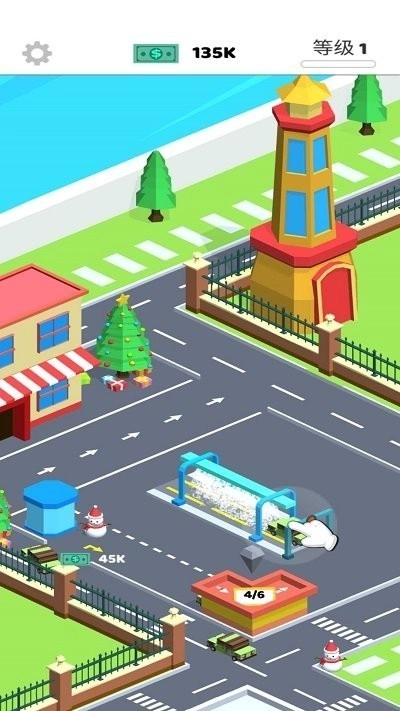 空闲的洗车大亨游戏正版图2