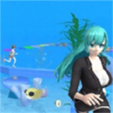 樱花女孩海底跑酷模拟器