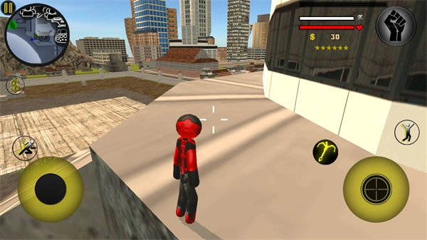 火柴人绳索英雄1（旧版(1)