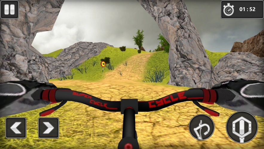 山地自行车驾驶模拟器