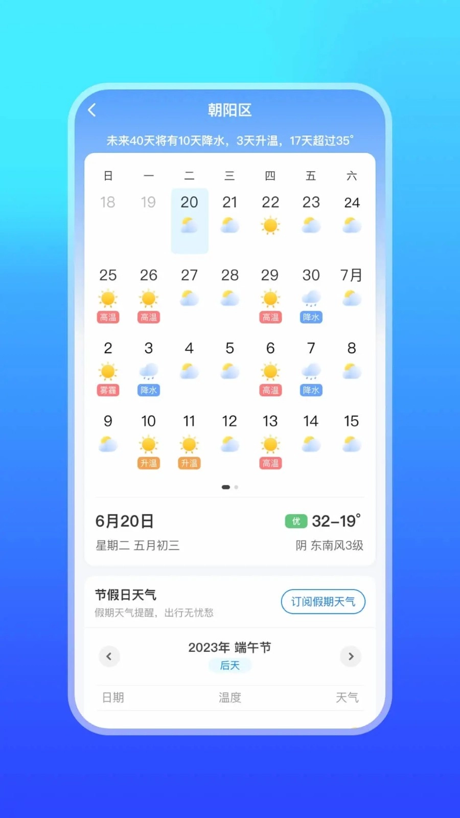 微鲤天气