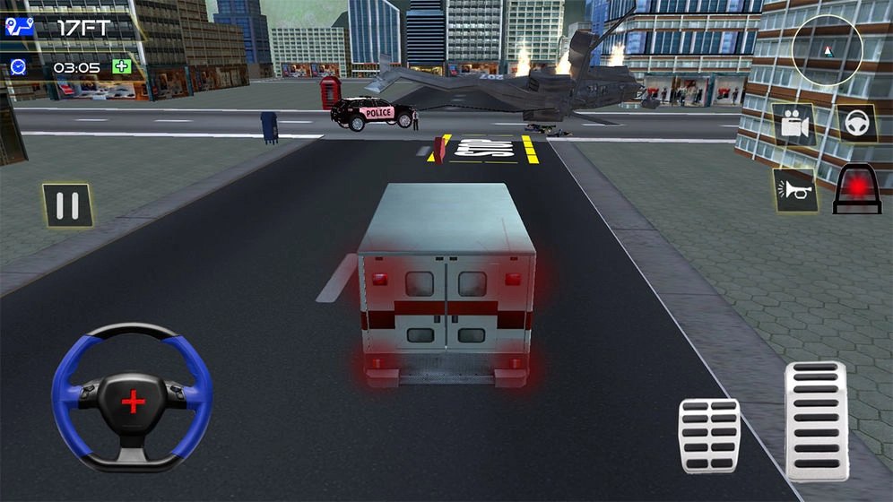 先锋救护车3d模拟3