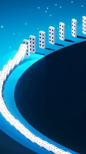 推倒多米诺骨牌图1